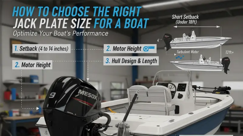 How to Choose the Right Jack Plate Size of boat
