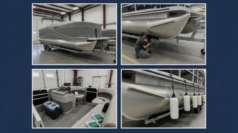Tips for Storing Your Pontoon Boat Over Winter