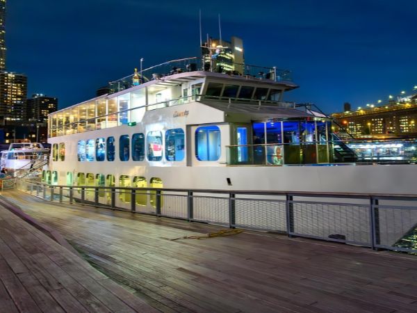 Elegant yacht dining with gourmet meals