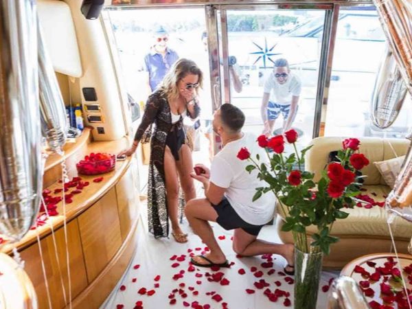 Intimate Bow Proposal